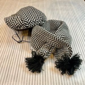 NWOT! Live Love Bark XL Dog Hat and Scarf